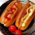 あい♪らんど's cooksnap of when they made ミートソースで♪2種の簡単ホットドッグ.