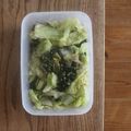 みるく茶's cooksnap of when they made 簡単❀白菜とほうれん草の胡麻和え.