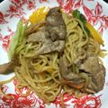 みず〜り's cooksnap of when they made 焼きそばソースが無いョオ〜(^▽^;)〜.