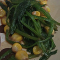 ヨシヨッシー's cooksnap of when they made ほうれん草とコーンのバター醤油炒め.