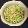 コムギ大好き's cooksnap of when they made 【作り置き】もやしと枝豆のピリ辛ナムル.