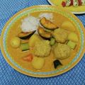 た～ちん＊'s cooksnap of when they made ゆで卵とじゃがいものイエローカレー.