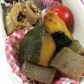 mantacarp's cooksnap of when they made 厚揚げとかぼちゃとこんにゃくの煮物.
