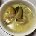 pisutatiyo's cooksnap of when they made 野菜たっぷりかぼちゃのスープ.