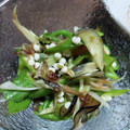 はっぴーくっきー's cooksnap of when they made みょうがとナスとオクラのめんつゆ和え.