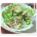 ゆけり３兄弟's cooksnap of when they made まな板、包丁いらず！寒天の酢の物.