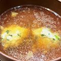 ＊Pan_＊'s cooksnap of when they made 残った餃子のあんで♪絶品餃子団子スープ.