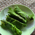 トミュー？'s cooksnap of when they made めんつゆできゅうりのシソ巻き漬け.