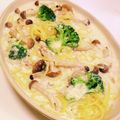くみちょ～～'s cooksnap of when they made ブロッコリーとシーチキンのクリームパスタ.