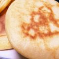 しおみとまと's cooksnap of when they made 幼児食☆フワフワ米粉パンケーキ.