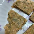 クック5JVRUQ☆'s cooksnap of when they made 梅とジャコの米粉オガタ焼き.