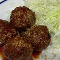 ピグレット１５'s cooksnap of when they made 肉団子とケチャップ甘酢.