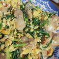 naduyuki's cooksnap of when they made もちもちたまごと鶏ももで☆ニラたまチキン.