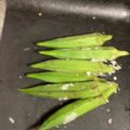 大阪のちゃーちゃん's cooksnap of when they made オクラのめんつゆごま油あえ.
