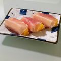 キンプリ's cooksnap of when they made 生ハムのクリームチーズとオレンジ巻き♡.