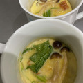 クック8W1QGA☆'s cooksnap of when they made めんつゆ×電子レンジで失敗なしの茶碗蒸し.