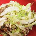ブランシュkuu's cooksnap of when they made 速攻ザワークラウト風、キャベツ酢油炒め.