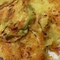 junntamama's cooksnap of when they made キャベツとじゃがいものチーズガレット.