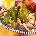 kurozata's cooksnap of when they made 鶏肉とピーマンのゴマドレ炒め.