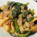 oji3cook's cooksnap of when they made なす･しめじ･ベーコンのケチャップ炒め.