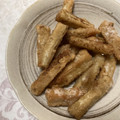 明日の風☆'s cooksnap of when they made 生姜風味のゴボウ揚げ.