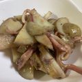 papikun's cooksnap of when they made いかとじゃが芋のバター醤油炒め.