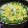 ｸﾏﾘｴ's cooksnap of when they made シンプルに簡単に♡ピーマンと卵のお味噌汁.