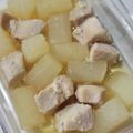 tamago大好き's cooksnap of when they made 鶏胸肉と大根の煮物.