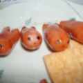 猫の宅急便's cooksnap of when they made お弁当に✿おねだりゴマちゃんウインナー.