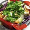 新妻あや's cooksnap of when they made 蒸し鶏*冷奴*色々な料理に～タイ風サラダ.