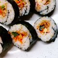 金魚のひらり's cooksnap of when they made 時短！簡単！韓国風海苔巻き・キンパ！.