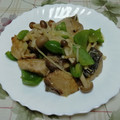 レオミウ's cooksnap of when they made ぶりときのこのバターしょう油炒め.