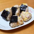ありみりん♡'s cooksnap of when they made 甘卵＋オカカ おにぎり.
