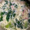 眠る君's cooksnap of when they made 卵ふわふわ♡チンゲン菜の中華スープ.