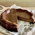 ばぢこ's cooksnap of when they made ほうじ茶のバスクチーズケーキ.