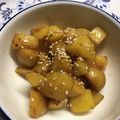 Ｆｒａｕめるひゃー's cooksnap of when they made じゃがいもで！大学芋風.