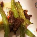 クックS5N2AF☆'s cooksnap of when they made ジャンボいんげんと豚肉のにんにく塩炒め.