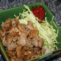 キズバー's cooksnap of when they made シンプル生姜焼き定食.
