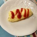 コムギ大好き's cooksnap of when they made レンジだけ☆ミニふわチーズオムレツ.