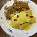 レインボーライス's cooksnap of when they made 節分やキャラ弁にも♪黄色鬼さん焼きそば♪.