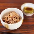 ちょこミンツ's cooksnap of when they made いぶりがっこで作る、『そぼろ納豆』.