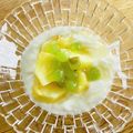 ボブナナ's cooksnap of when they made 食べやすい♡種無し葡萄ハチミツヨーグルト.