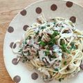 ありさんた's cooksnap of when they made キノコとパセリのアンチョビクリームパスタ.