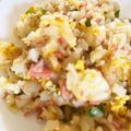 67luna's cooksnap of when they made 即席10分♪シンプル塩味☆カニカマ炒飯☆.