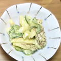 みぃくんのママ's cooksnap of when they made 簡単！ちくわときゅうりのカレーマヨ和え.
