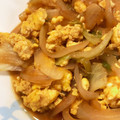 クックA4NCDV☆'s cooksnap of when they made 簡単☆レタスと玉ねぎの卵炒め.