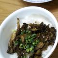 みぃくんのママ's cooksnap of when they made コックリ香る～♪舞茸の蒲焼丼★.