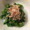 ベティ３'s cooksnap of when they made 簡単♡つるむらさきのおかか和え.