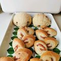 カバゴン's cooksnap of when they made チョコチップメロンパン（ＨＢ使用）.