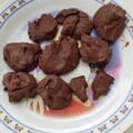 こよんた's cooksnap of when they made ガルボ？！な焼きチョコクッキー☆.